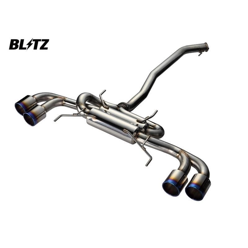 Blitz NUR-CTi Quad Cat-Back Exhaust 09-10 Nissan GT-R R35
