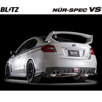 Blitz Nur-Spec VS Cat-Back Exhaust for 2015+ Subaru WRX & WRX STI