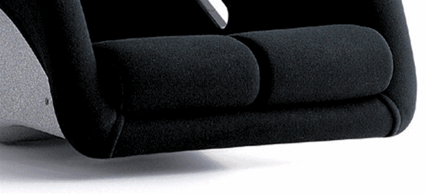 Bride Bottom Cushion (Black) For Vios III