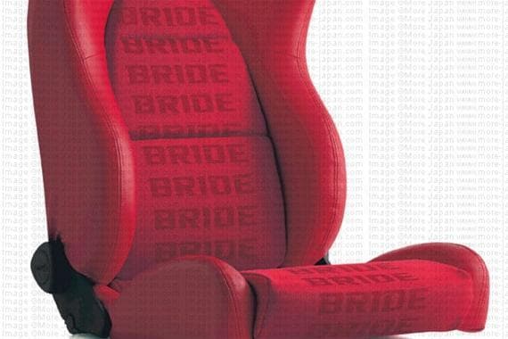Bride Top Cushion (Red Logo) - Full Bucket Seats