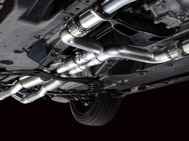 AWE 2023 Nissan Z RZ34 RWD Track Edition Catback Exhaust System w/ Chrome Silver Tips