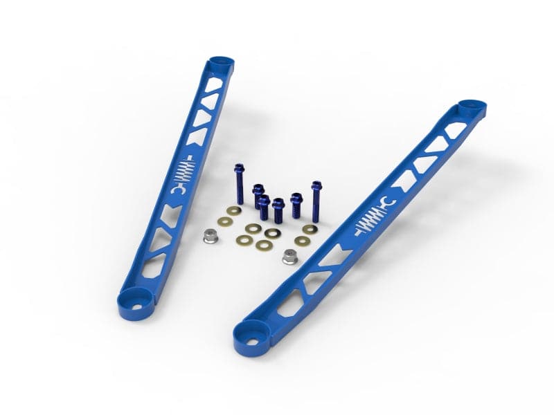 aFe CONTROL 304 Stainless Steel Front Suspension Strut Brace Blue for 2020+ Toyota GR Supra (A90) (450-721003-L)