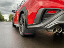 Rally Armor 2022+ Subaru WRX Black UR Mud Flap w/ Red Logo