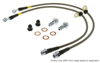 StopTech 00-05 Celica GT-S/05-08 Scion tC Líneas de freno trasero de acero inoxidable