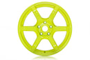 Gram Lights 57C6 17x9 +40 5-100 Luminous Yellow Wheel