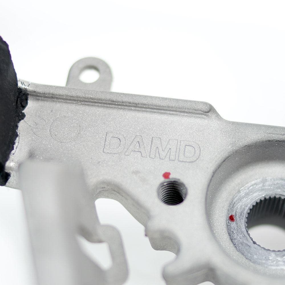DAMD D-Shaped Black Stitch Steering Wheel 05-07 STI