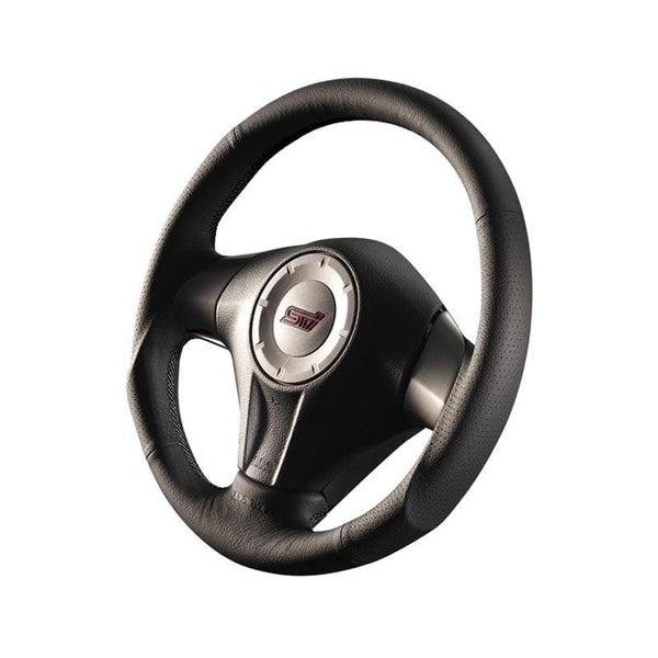 DAMD O Shaped Black Stitch Steering Wheel Subaru KamiSpeed