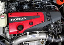 J&amp;L 17-19 Honda Civic Type R Separador de aceite del lado del pasajero 3.0 - Anodizado transparente
