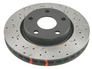 DBA 4000 series Front Drilled & Slotted Rotor 370Z & G37 Sport (inc. Nismo)