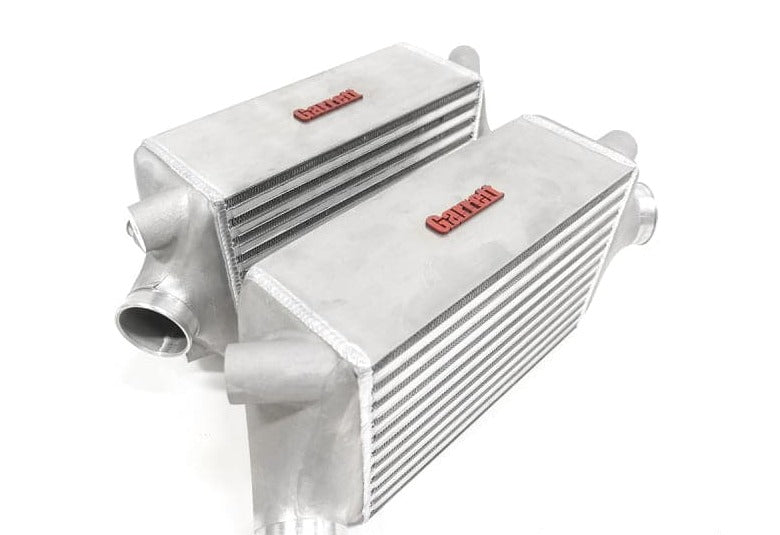 AMS Performance 13-15 Porsche 911 Turbo/Turbo S (991.1) Alpha Intercooler Kit w/Carbon Fiber Shrouds