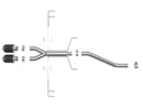 aFe Takeda Sistema de escape con eje trasero 304SS de 2,5 pulgadas 17-19 Honda Civic Type R L4-2.0L (t)