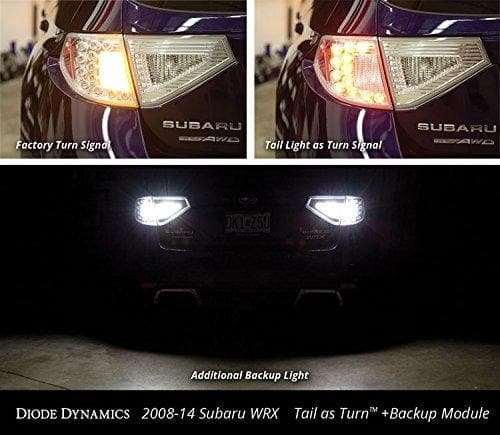 Diode Dynamics Tail as Turn & Backup Module for 2008-2014 WRX & STi Hatchback