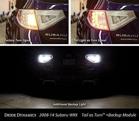 Cola Diode Dynamics como módulo de giro y respaldo para WRX y STi Hatchback 2008-2014