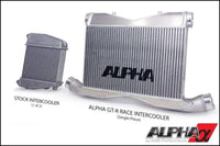 AMS Performance 09-11 Nissan GT-R Alpha Race Front Mount Intercooler w/Logo