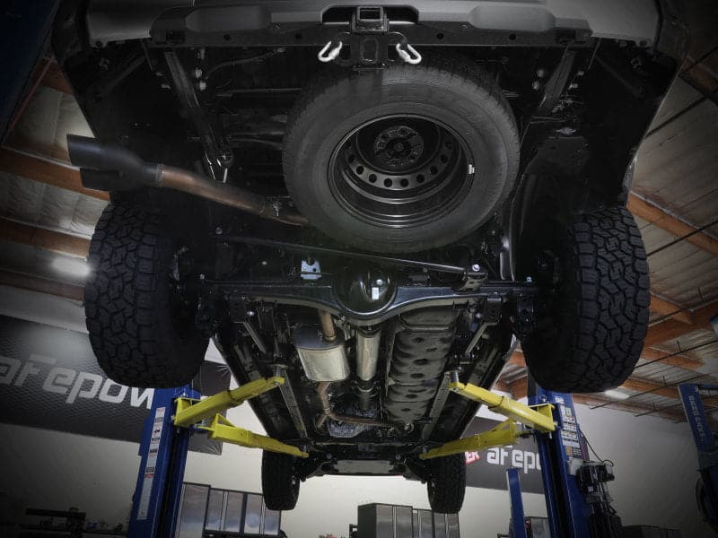 aFe 2022 Toyota Tundra V6-3.5L (tt) Vulcan Series 2.5in to 3in 304 SS Cat-Back Exhaust w/ Black Tip (49-36061-B)
