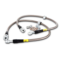 StopTech 00-05 Celica GT-S/05-08 Scion tC Líneas de freno trasero de acero inoxidable