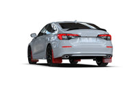 Rally Armor 2022 Honda Civic (Incl. Si/Sport/Touring) UR Red Mud Flap w/ White Logo