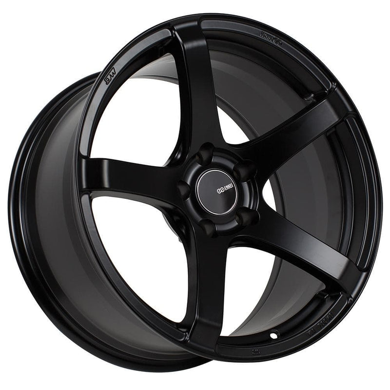 Enkei Kojin Matte Black 18x9.5 +35 5x120 for Civic Type R