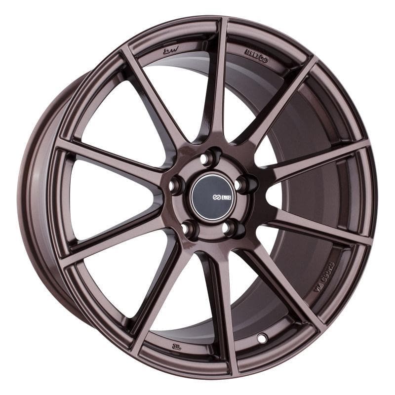 Enkei Tuning TS-10 in 18x9.5 +35 5x114.3 with Copper Finish
