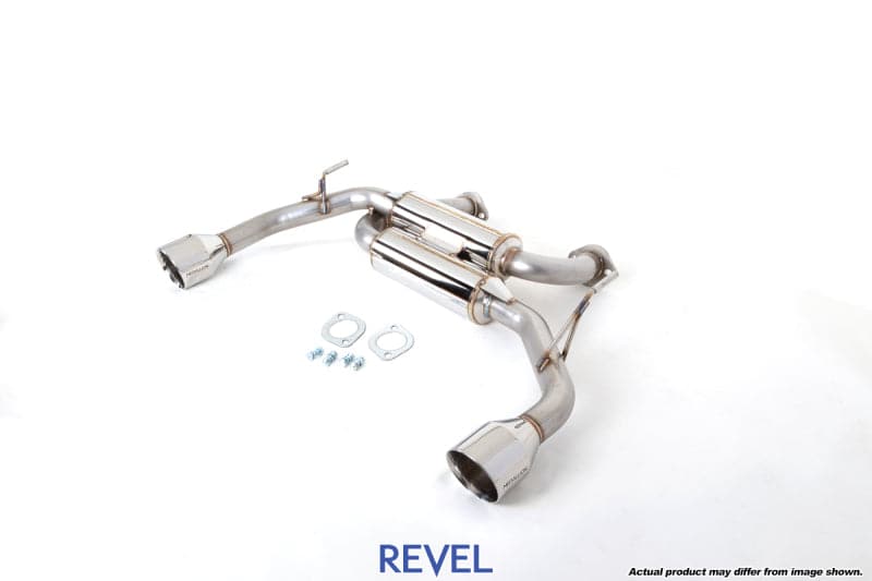 Revel Medallion Touring-S Axle Back Exhaust - Dual Muffler 14-15 Infiniti Q50 AWD/RWD