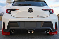 Rally Armor 2023+ Toyota GR Corolla Red UR Mud Flap w/ White Logo