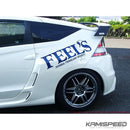 Feel's Twincam Rear Wide Fenders | Honda CR-Z