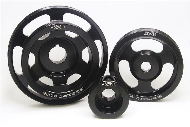 Go Fast Bits Underdrive/Non-Underdrive Pulley Set - 3 Pulleys - Legacy GT 03-09