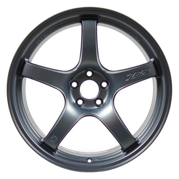 Gram Lights 57CR 18x10.5 +22 5x114.3 Gun Blue 2 Wheel