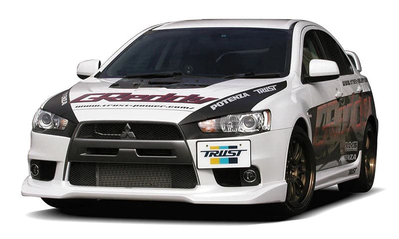 GReddy 08+ Mitsubishi Evolution X Urethane Front Lip Spoiler