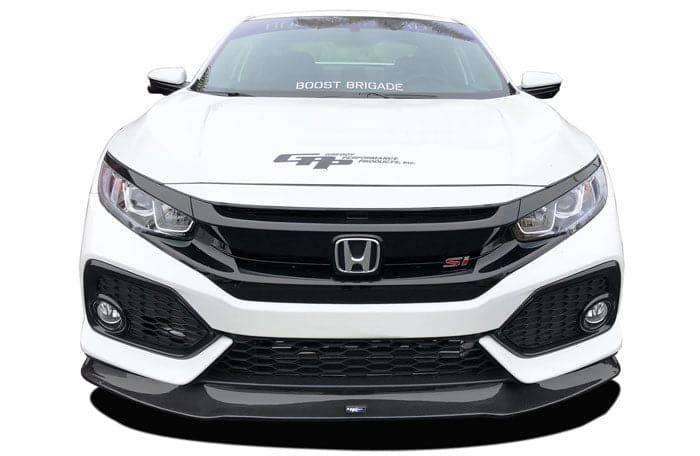 GReddy 2017-2019 Honda Civic Si Coupe/ Sedan Front Lip Spoiler in Carbon