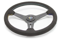 GReddy GPP 3 Spoke 340mm Black Suede Steering Wheel