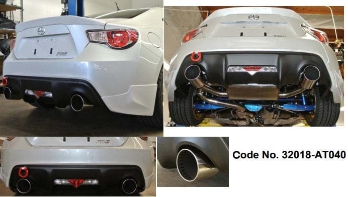 HKS LEGAMAX PREMIUM EXHAUST FOR TOYOTA 86 ZN8 SUBARU BRZ ZD8 32018-AF018