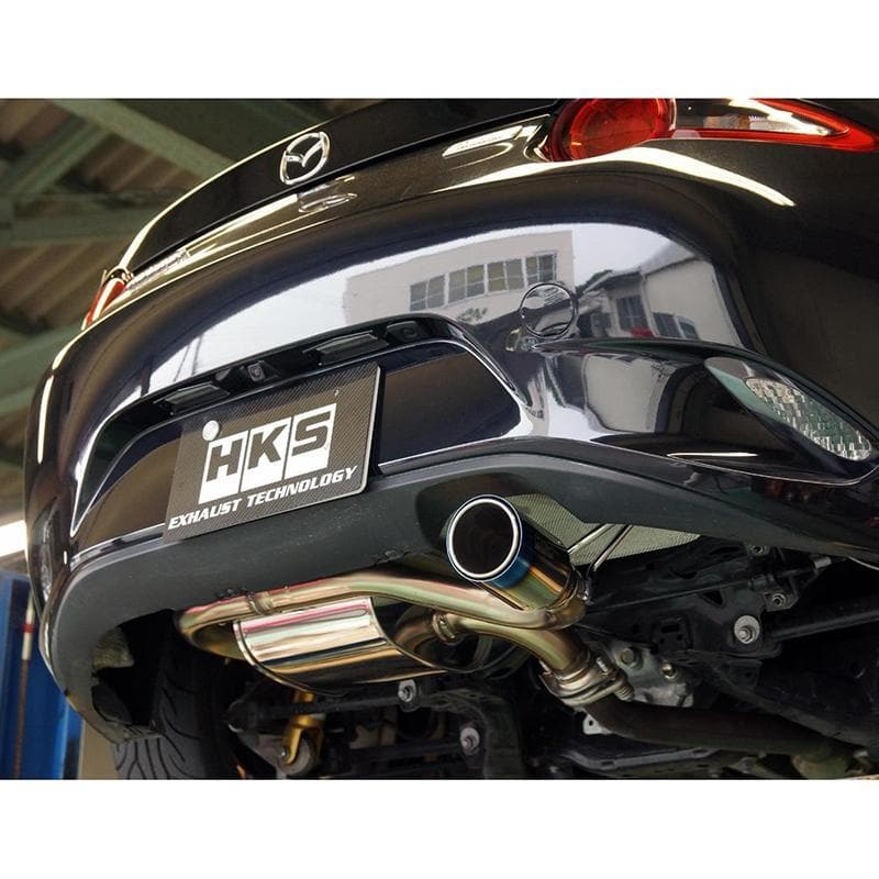 HKS Legamax Sports Axle-Back Exhaust for 16+ Maxda MX5 Miata