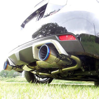 HKS Super Turbo Ti-Tip Cat-Back Exhaust - 2008-2014 Impreza WRX & STi Hatchback