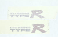 Honda Japan DC2 Left Type R Decal Grey (Integra)