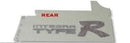 Honda Japan DC2 Rear Type R Decal Grey (Integra)