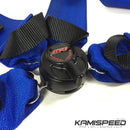 HPI 4-Point FIA-Approved Blue Racing Safety Harness