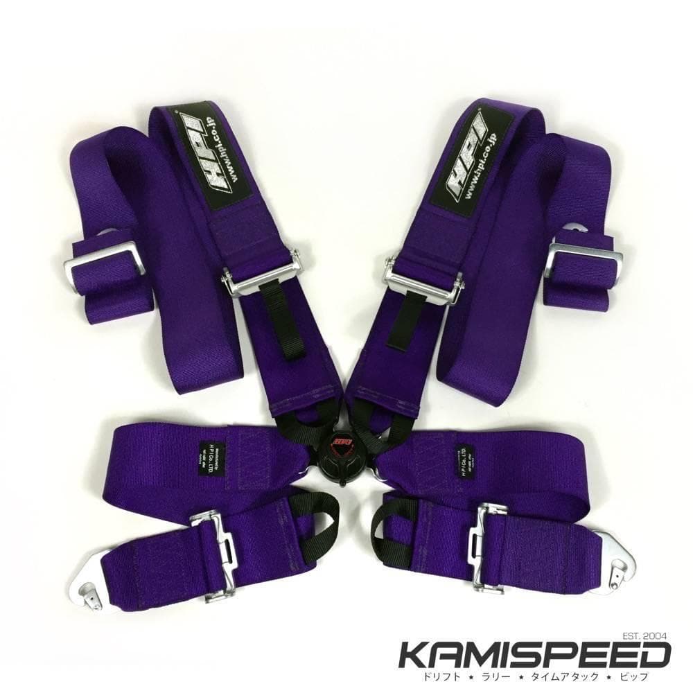 HPI 4-Point FIA-Approved Purple Racing Safety Harness