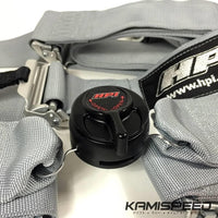 HPI 4-Point FIA-Approved Silver Racing Safety Harness