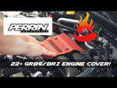 Perrin 2022+ GR86/ BRZ Wrinkle Red Engine Cover