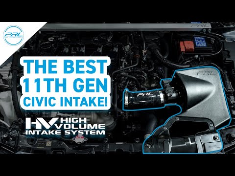 PRL Motorsports High Volume Intake System for 2022+ Honda Civic 1.5T / 2023+ Acura Integra 1.5T (PRL-HC11-15T-INT-HVI)