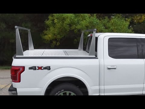Access 16+ Toyota Tacoma ADARAC Aluminum Pro Series 5ft Box Matte Black Truck Rack (accF2050042)