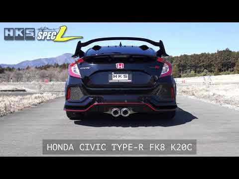 HKS FK8 Hi-Power Spec L2 Cat-Back Exhaust for Civic Type R 2017+