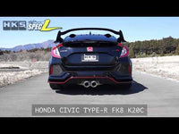 HKS FK8 Hi-Power Spec L2 Cat-Back Exhaust for Civic Type R 2017+ | 31019-AH106