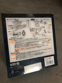 KICS 14x1.5 R40 iCONIX Lug Nuts & Locks in Classic Color w. Blue Caps (RIA14GKU)