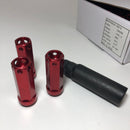 Monsterlug 630-H 63mm Steel Red Lug Nuts 14x1.50