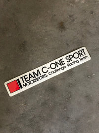 C-ONE Team Decal