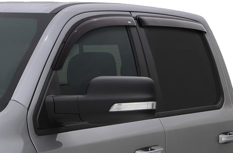 AVS 2022 Toyota Tundra CrewMax Ventvisor Outside Mount Window Deflectors 4pc - Smoke