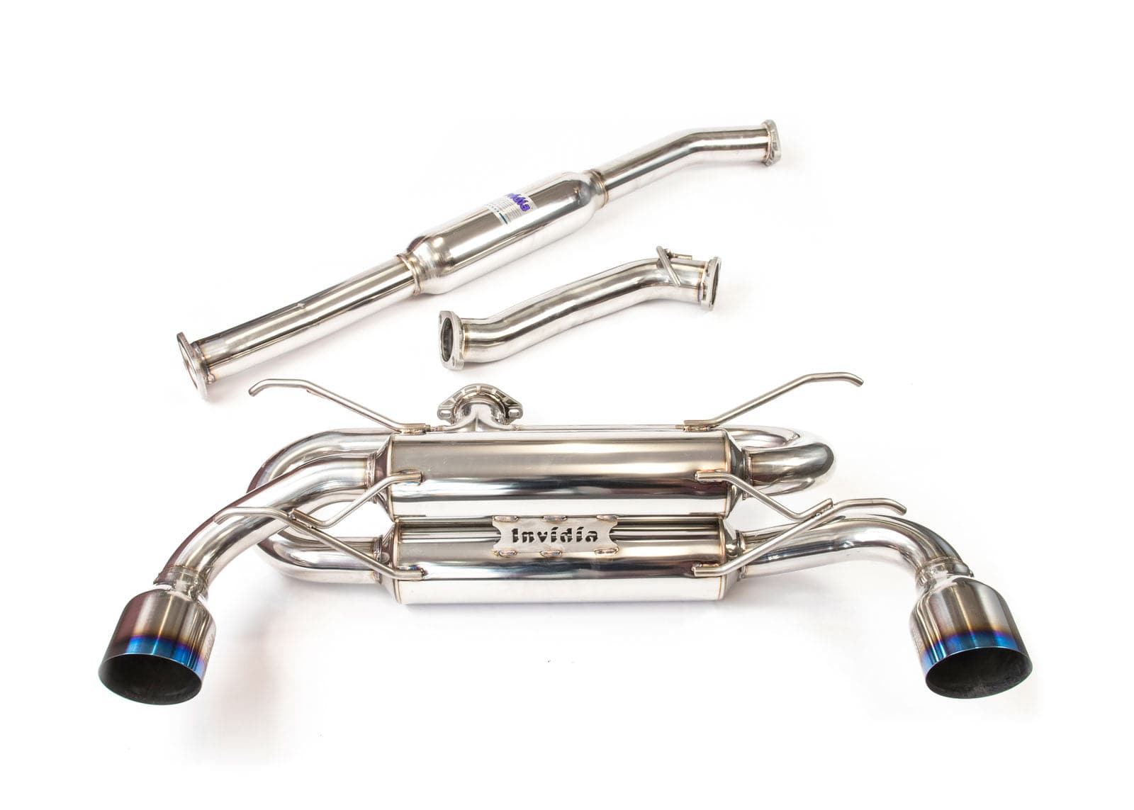 Gr86 Invidia R400 Invidia 2022+ GR86/ BRZ Gemini R400 Dual Titanium Tip CatBack Exhaust ...