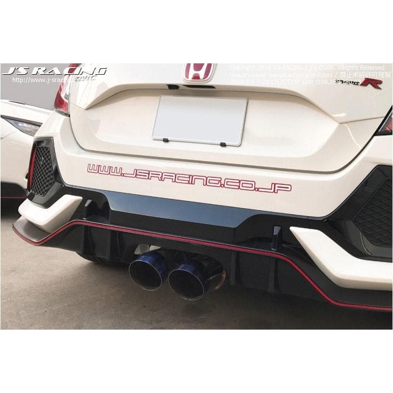 J's Racing 70RS SUS Plus Cat-Back for 2017+ Civic Type R